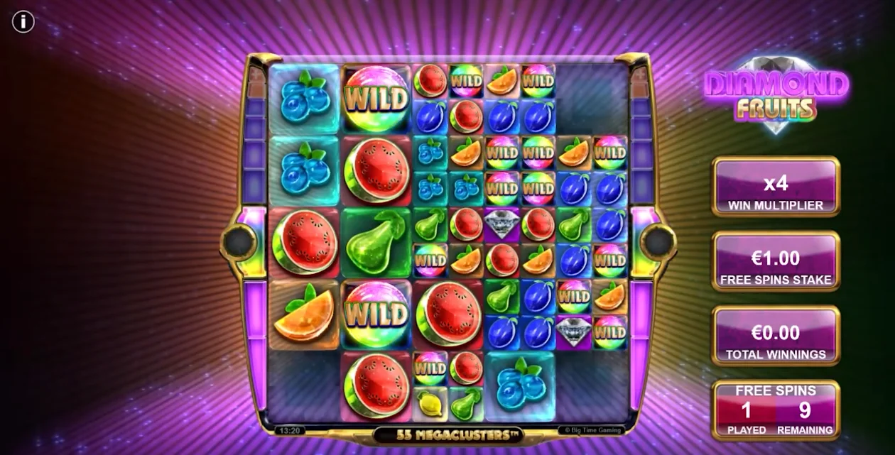 Diamond Fruits in Online Casinos