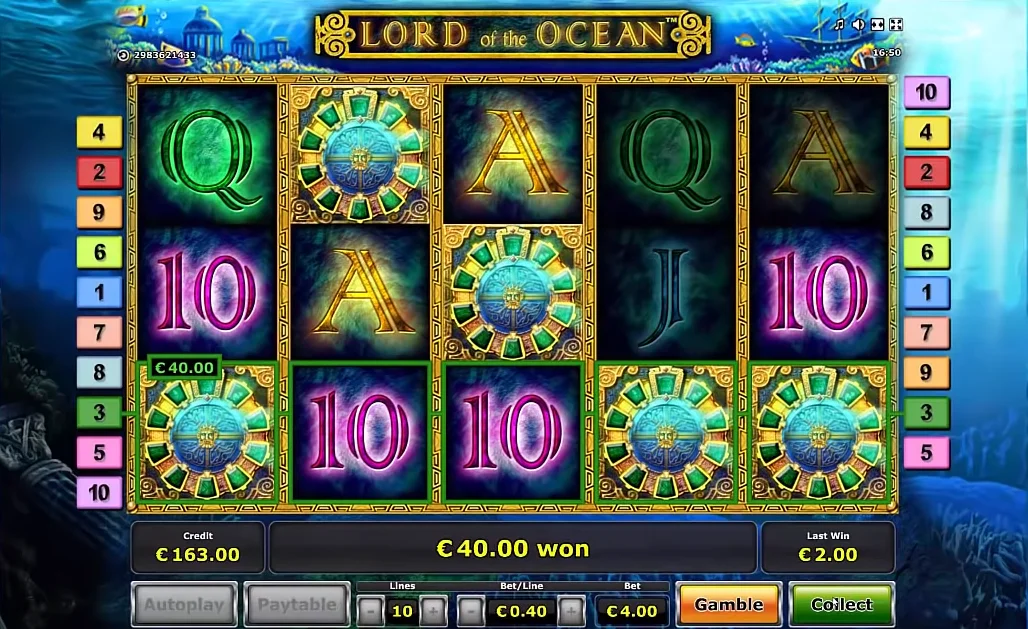 Lord of the Ocean in Online Casinos