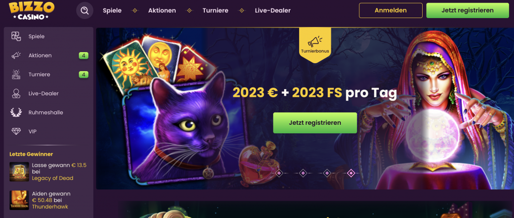 Bizzo Casino Test