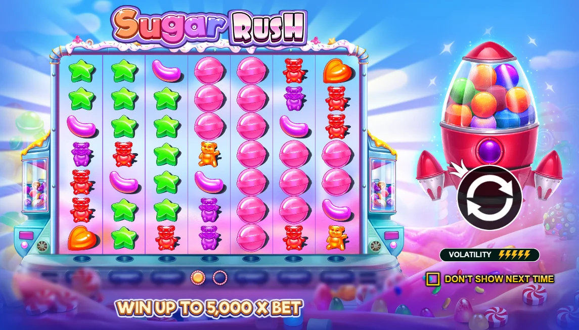Sugar Rush Slot ohne Freispiel