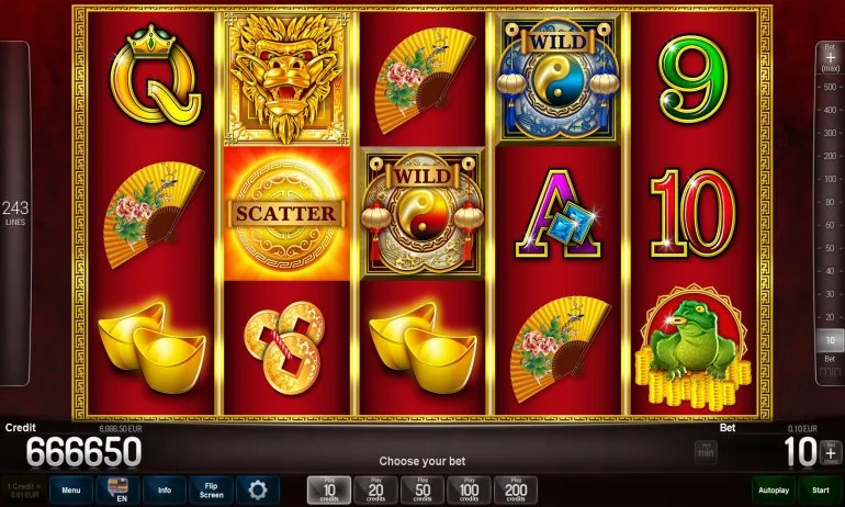 Asian Fortunes in Online Casinos