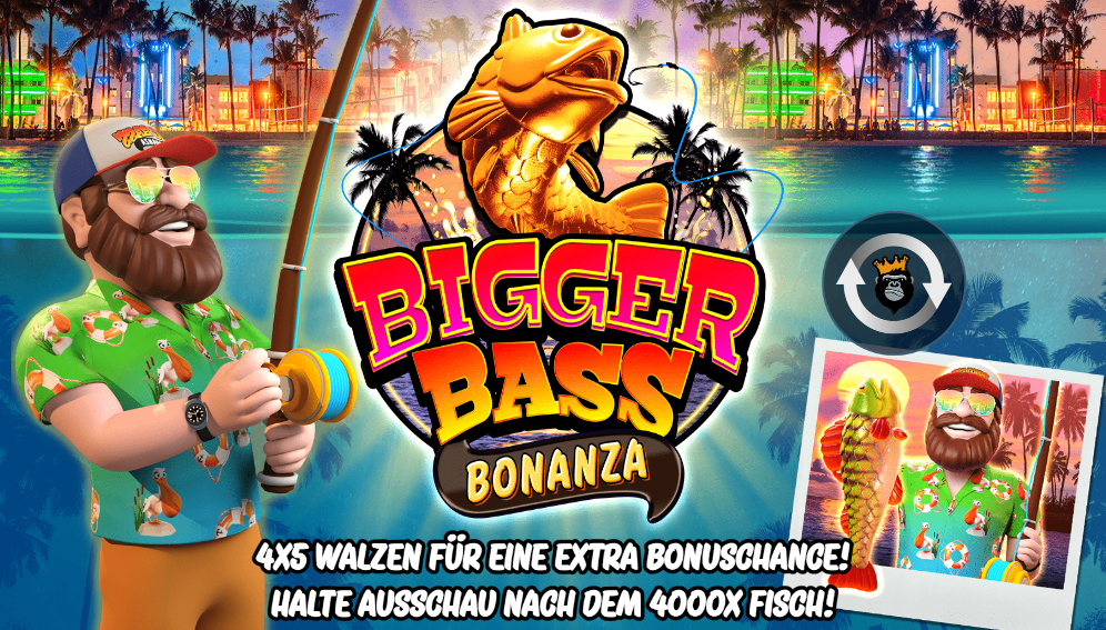 Bigger Bass Bonanza Slot Spielen 2024