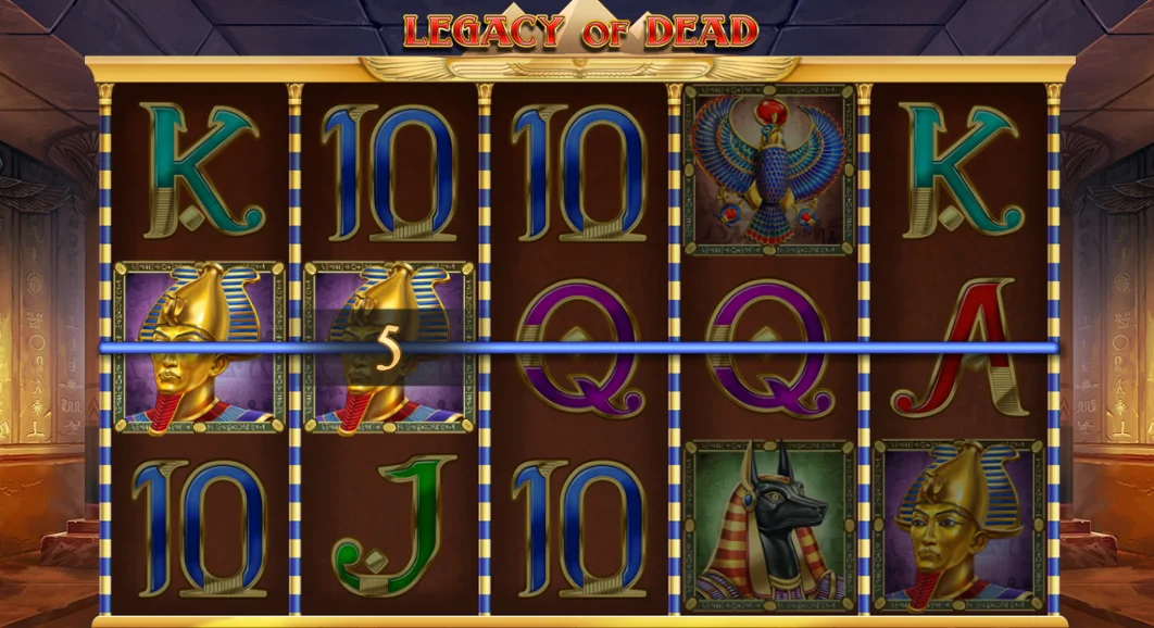 Legacy of Dead Spielautomat Grafik