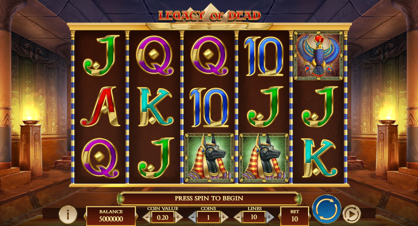 Legacy of Dead Slot Spielen 2024