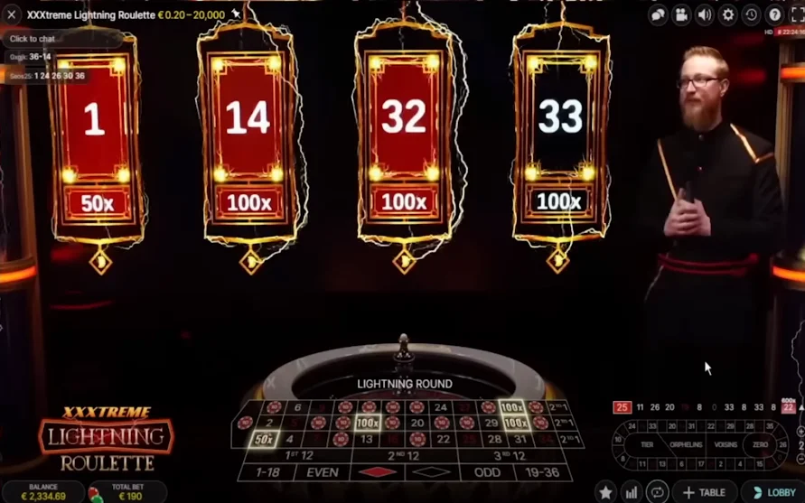 Lightning Roulette in Online Casinos