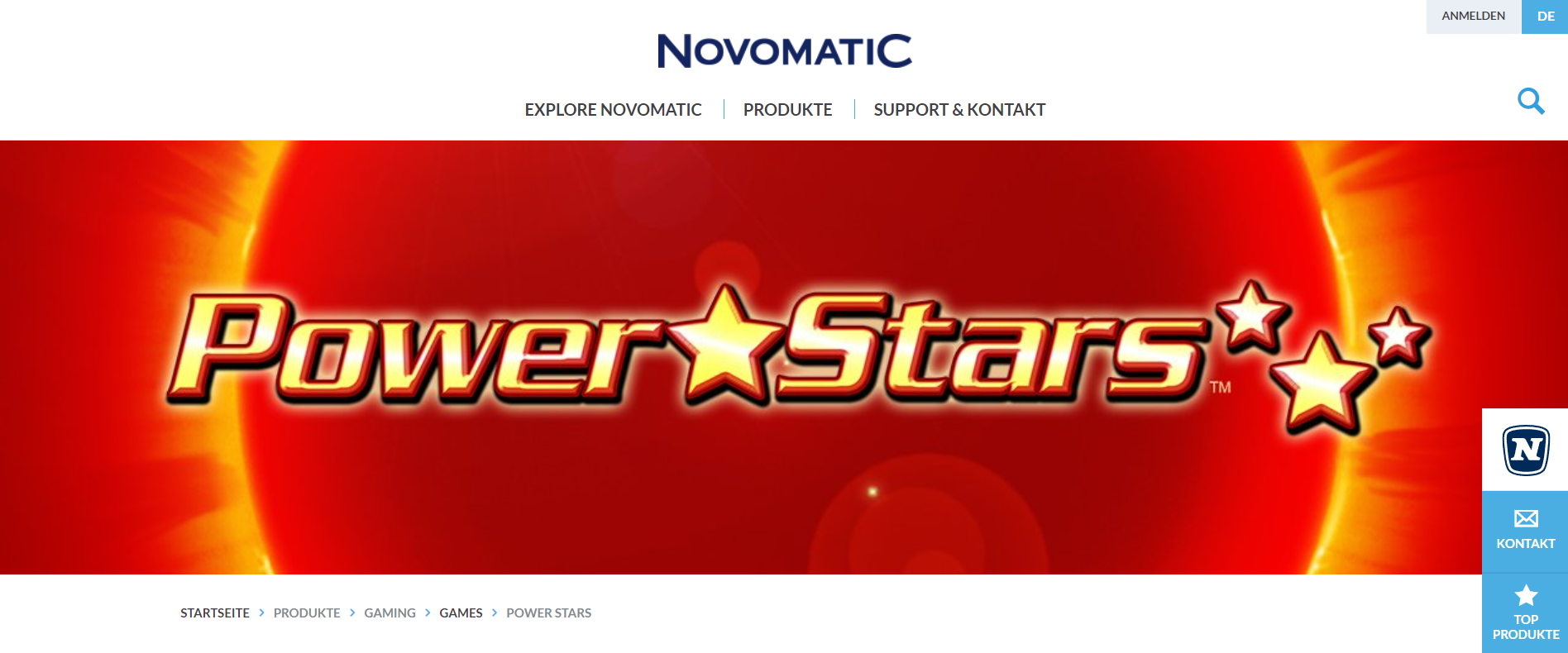 Power Stars Spielautomaten Erlebnis 2024