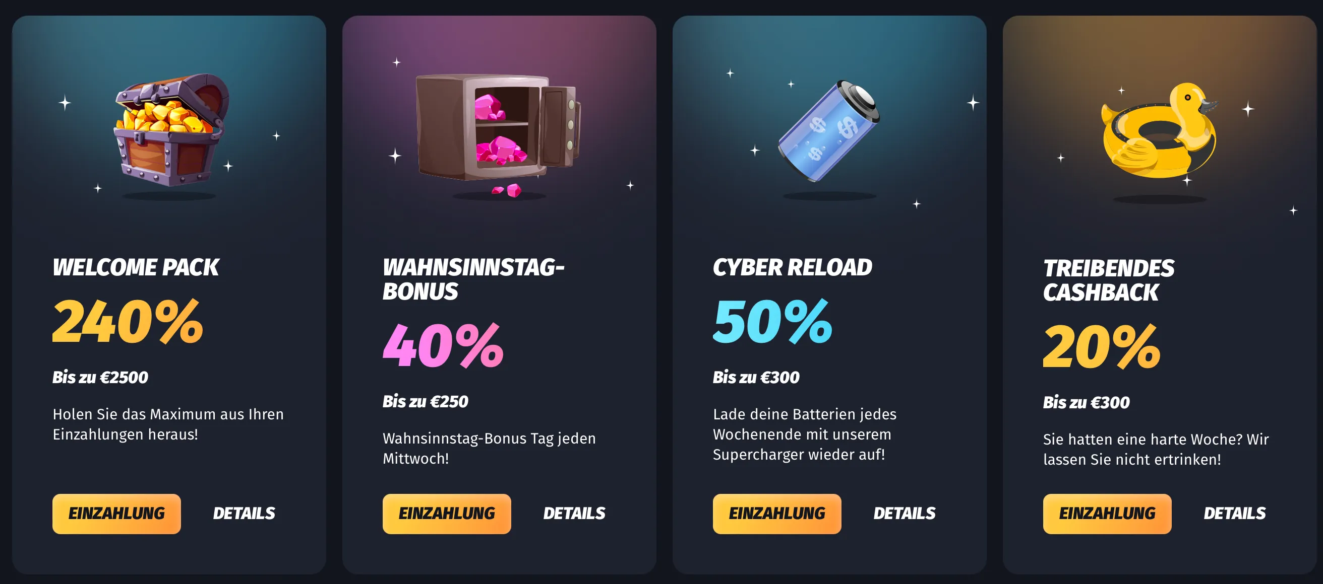 Winshark Casino Bonusprogramm