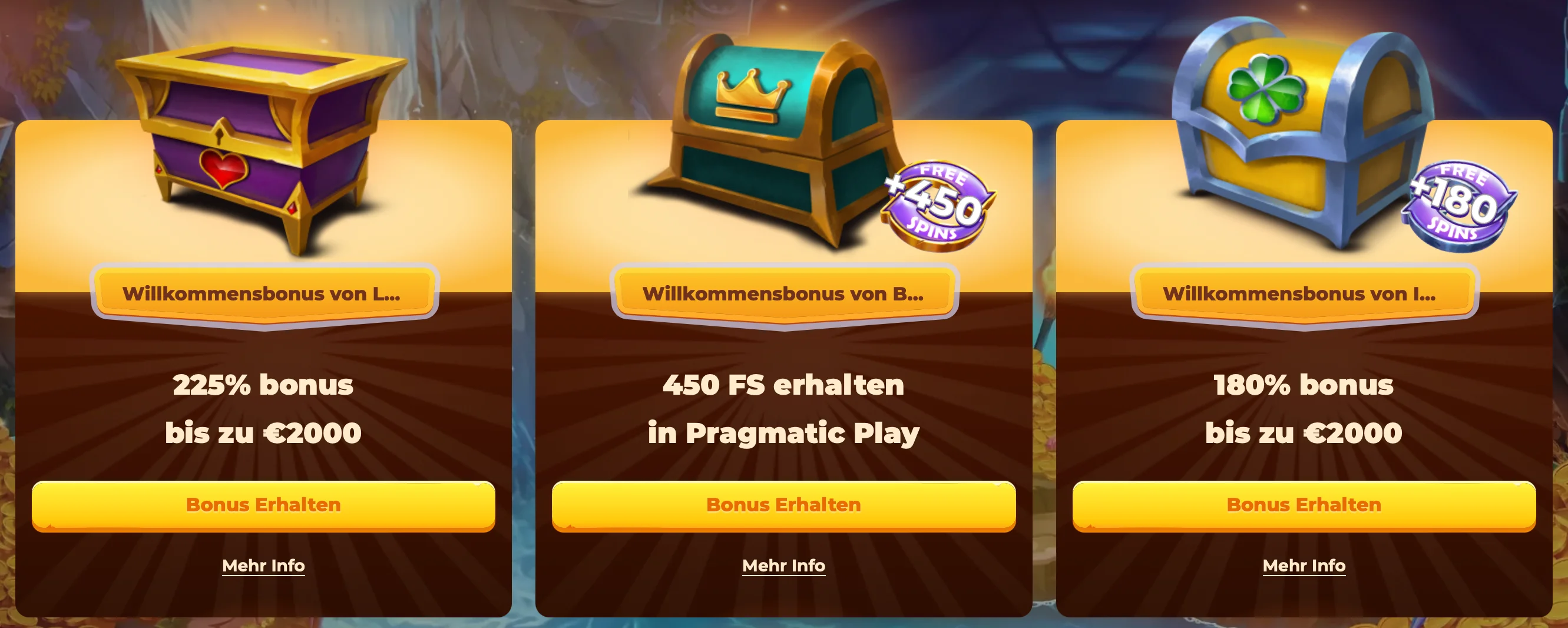 Bonus Casino Winlegends