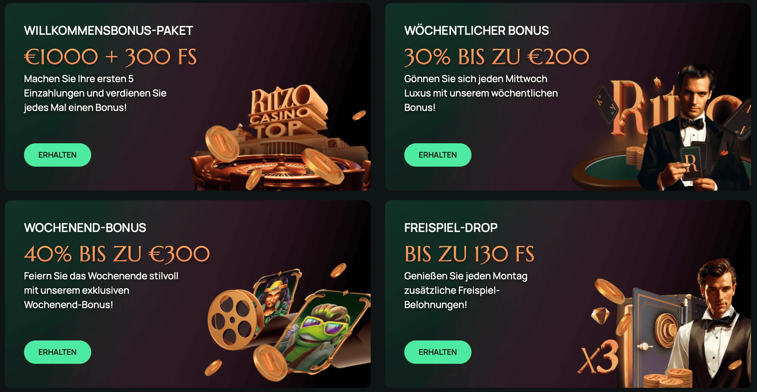 Ritzo Bonus Bonusprogramm