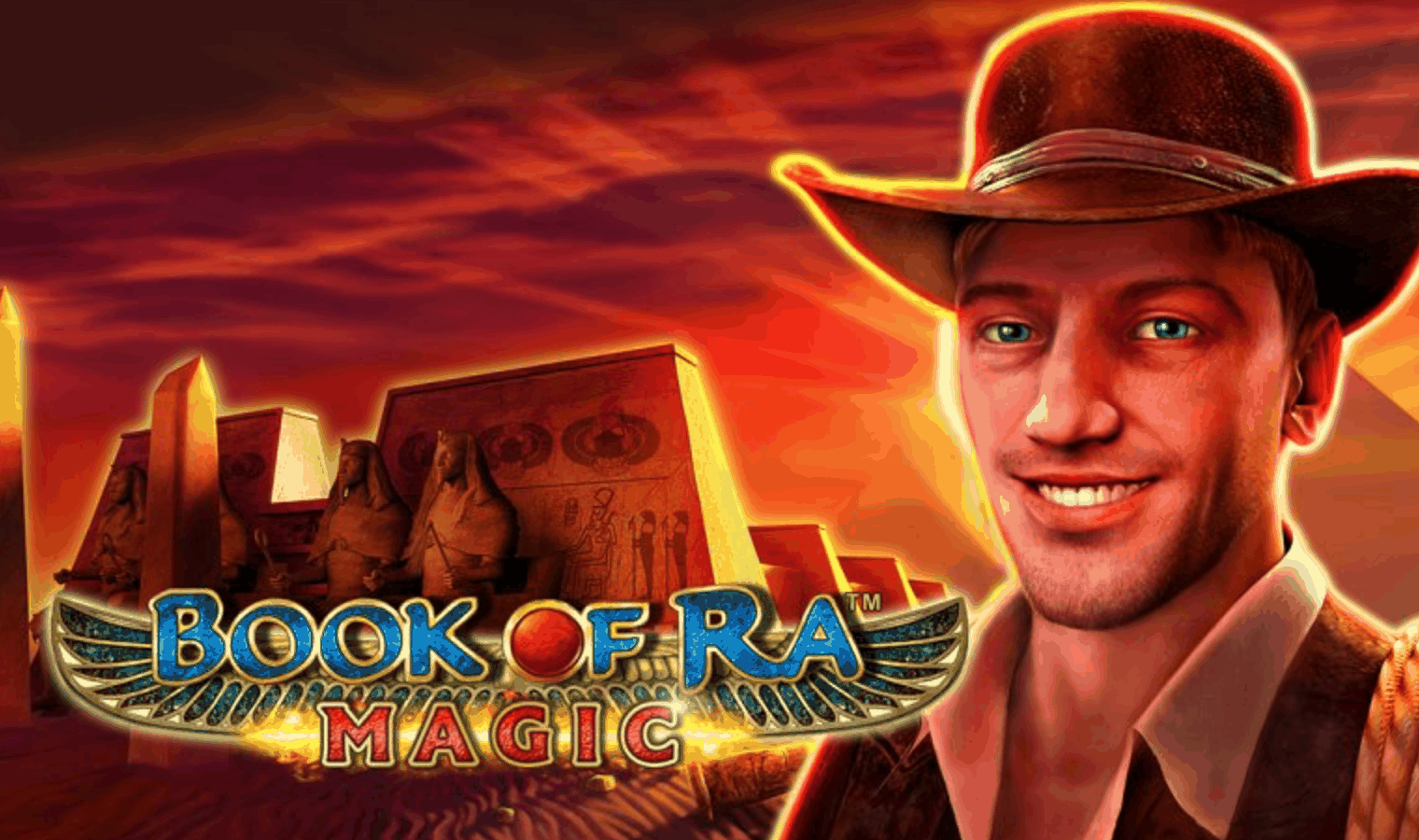 Book of Ra Magic background