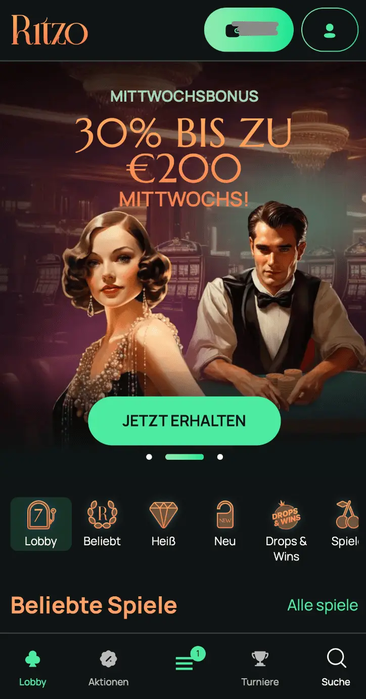 Ritzo Casino App