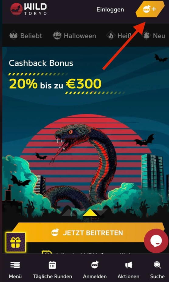 Casino Anmeldung mit Razor Returns