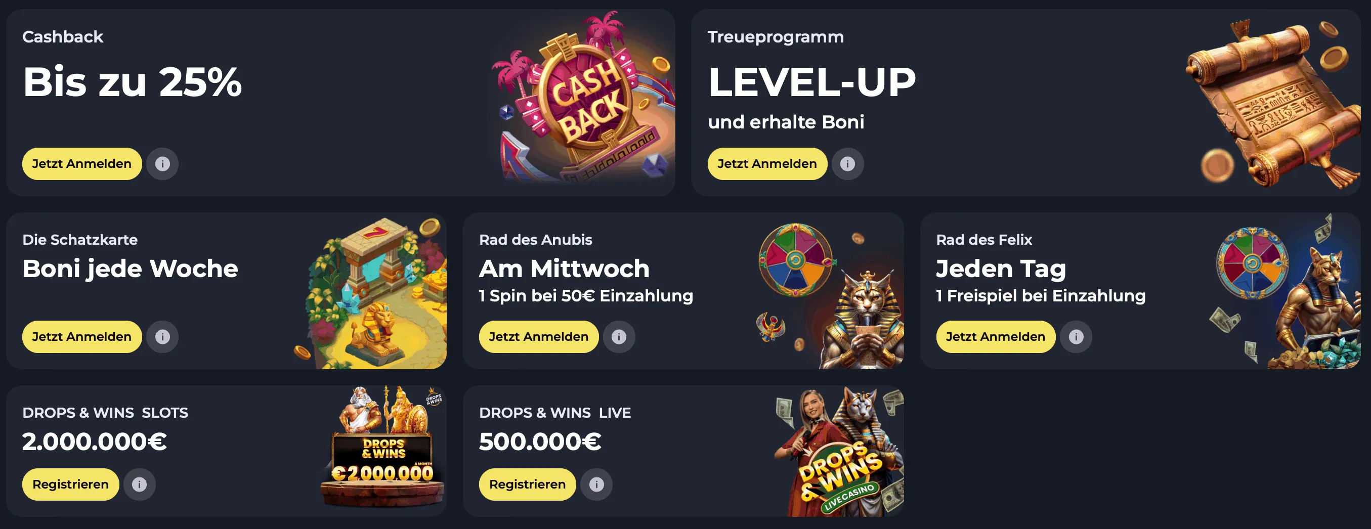 Felixspin Casino Bonusprogramm