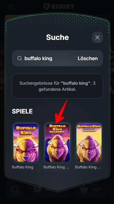 Spielen Buffalo King Megaways im Kinbet