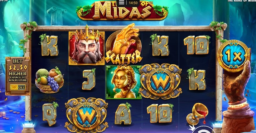 The Hand of Midas background