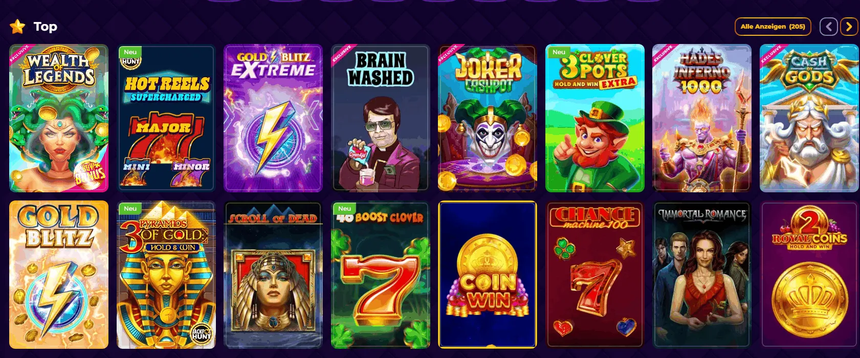 15 Euro Casino Angebot der Spiele Spielangebot im 15 Euro Casino