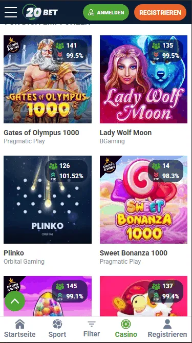 Spielstarten im 3 eur Casino