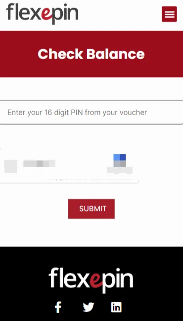 Flexepin Pin Code