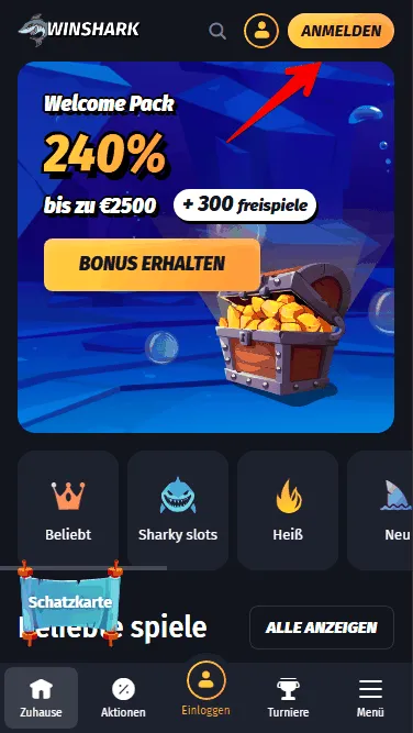 Registrierung im Casino mit Megaways
