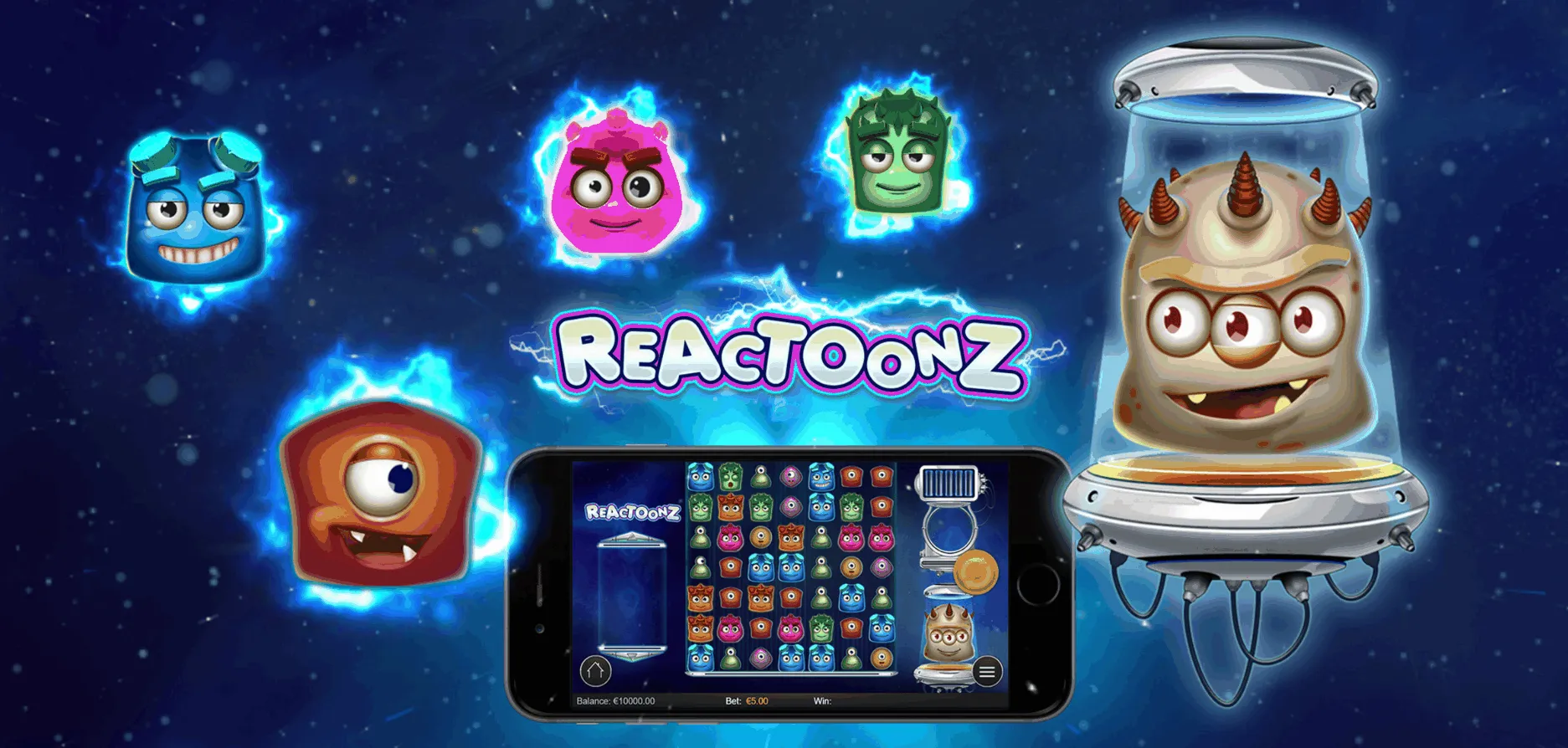 Die Reactoonz Spielautomat Spiele Reactoonz Slot