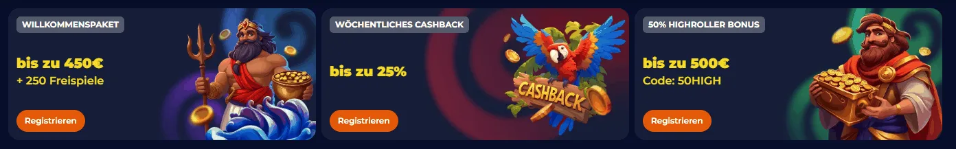Bonusangebot bei Deutsch Casinos Bonusangebot im Deutschland Casinos