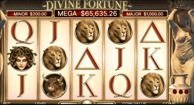 Divine Fortune Spielautomat Netent Divine Fortune Slot Netent