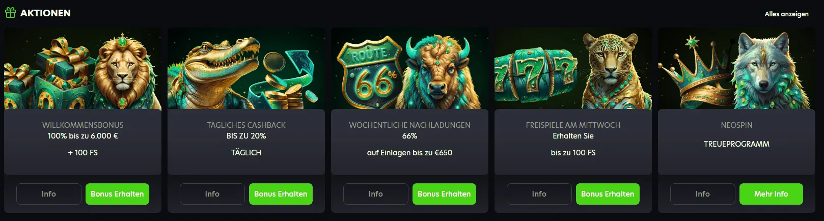 Bonusangebote im Casino Liechtenstein Casino Liechtenstein Bonus