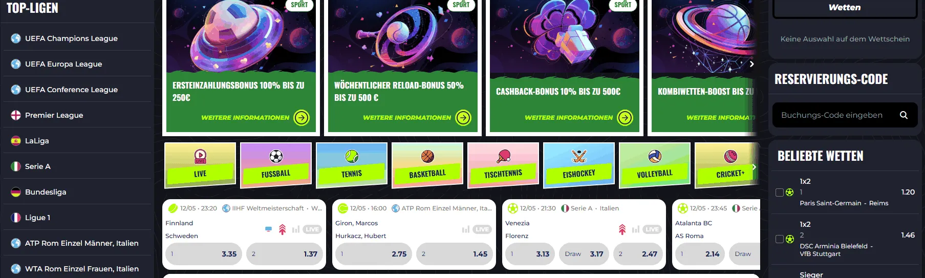 Sportwetten E-sports und Live Wetten im Lunubet Lunubet Sportwetten