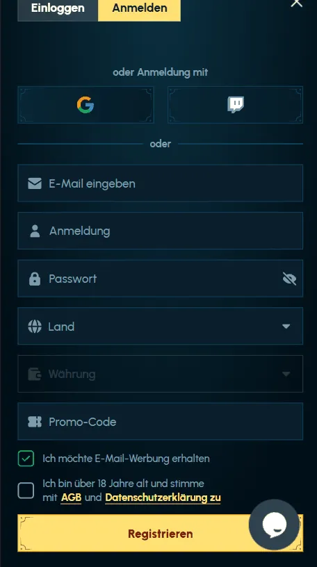 Daten eingaben im Spellwin