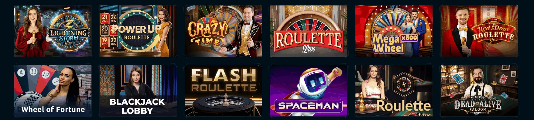 Live Casino-Angebot bei Spellwin Live Casino bei Spellwin
