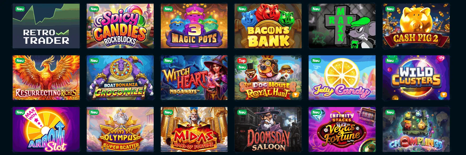 Die neusten Spielautomaten im Spellwin Casino Neue Spiele im Spellwin