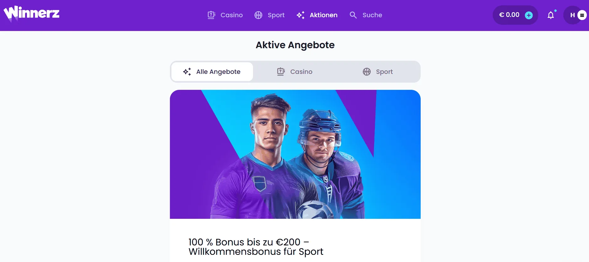 Aktionen im Winnerz Casino Bonusprogramme im Winnerz