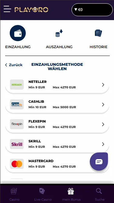 Zahlungen fur 300 Prozent Bonus im Playoro