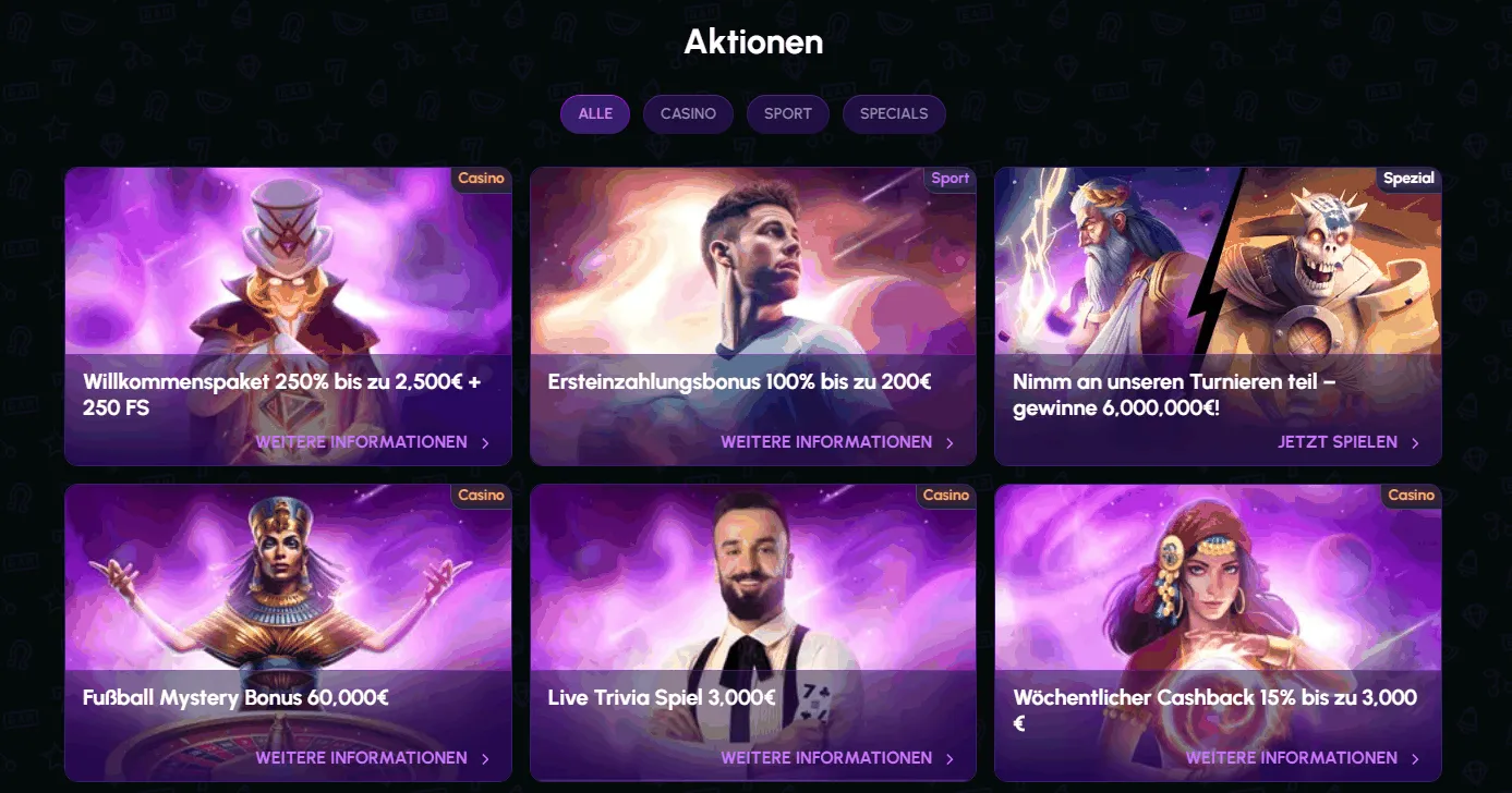 Bonus Aktionen im Nova Jackpot Casino Alle Nova Jackpot Casino Bonus Aktionen