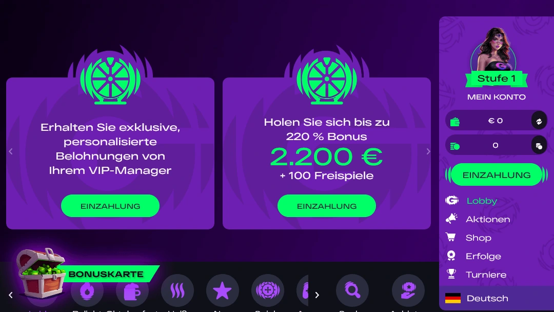 GlitchSpin Casino – 220 % Bonus, Freispiele & VIP-Belohnungen GlitchSpin Casino Bonusangebote