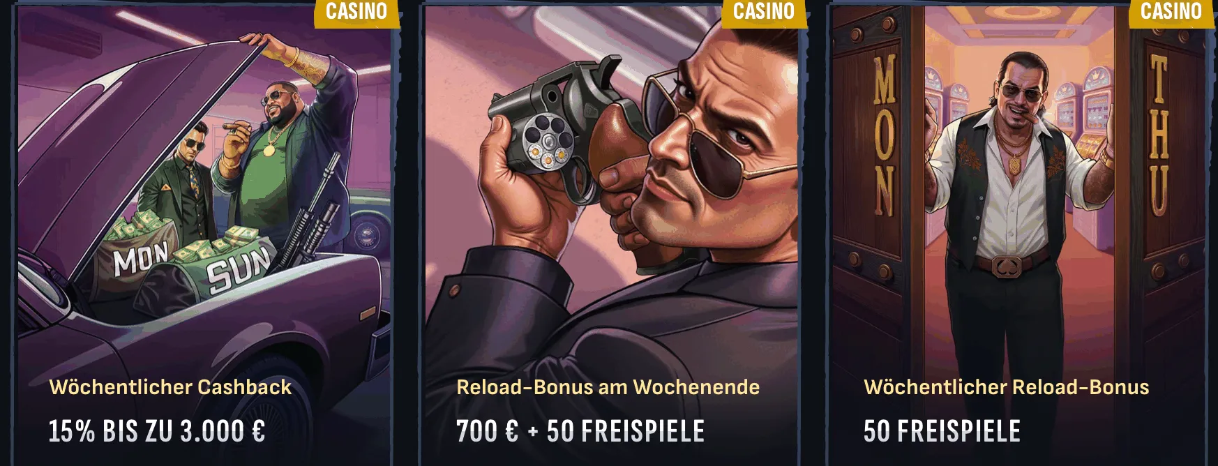 Mafia Bonus Angebote