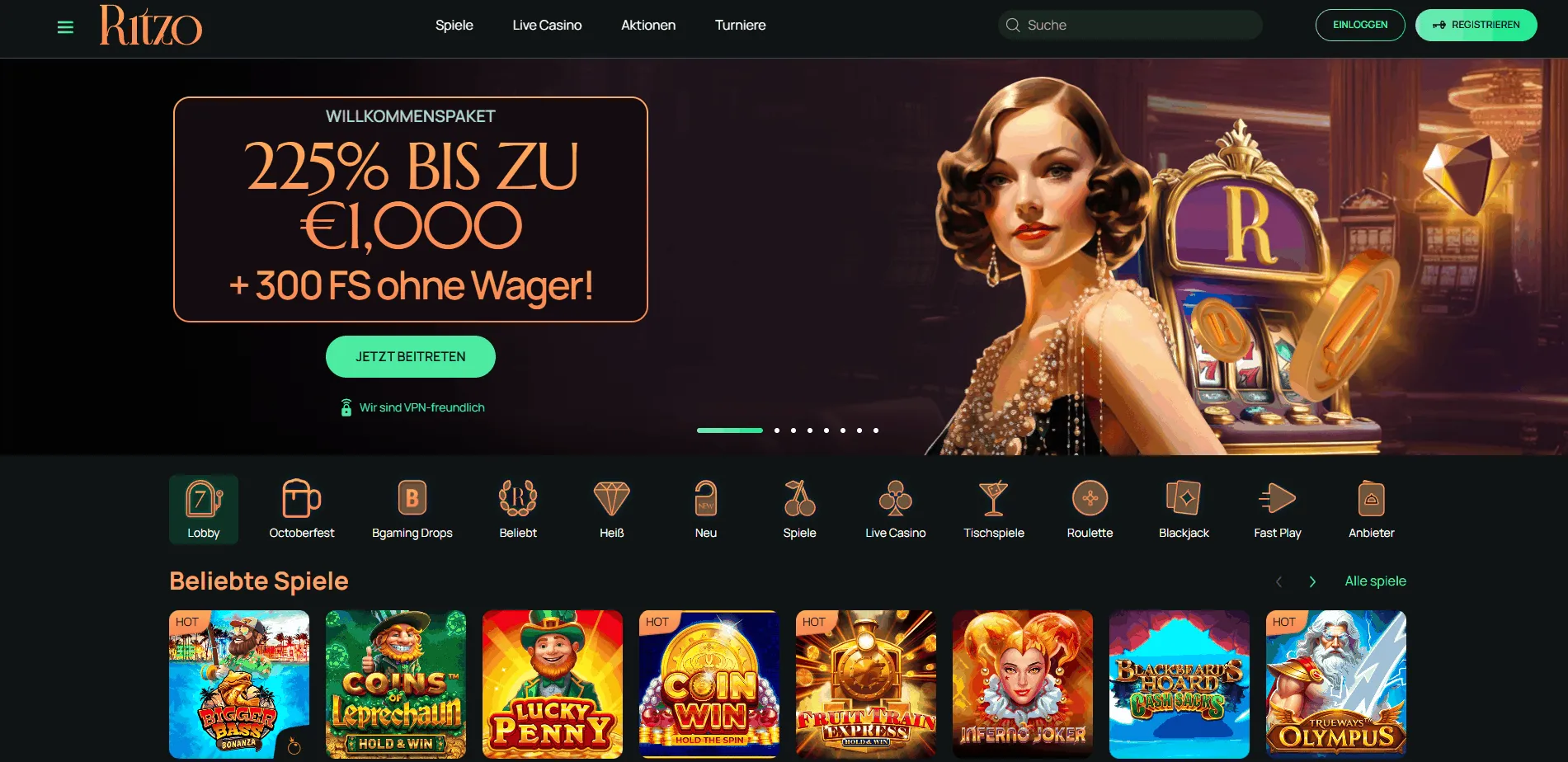 Ritzo Casino Ritzo Online Casino