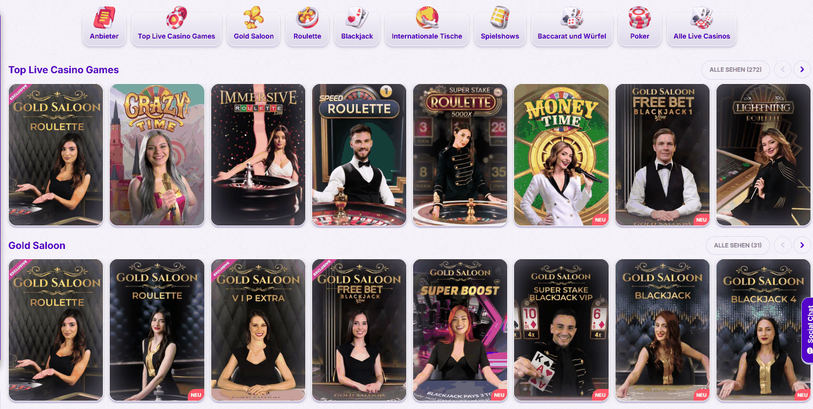 Robocat Tischspiele Live