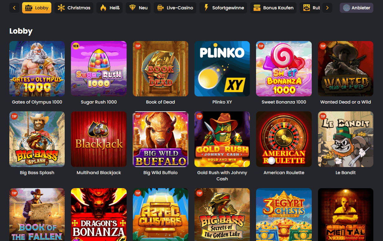 Spinline Casino Spiele