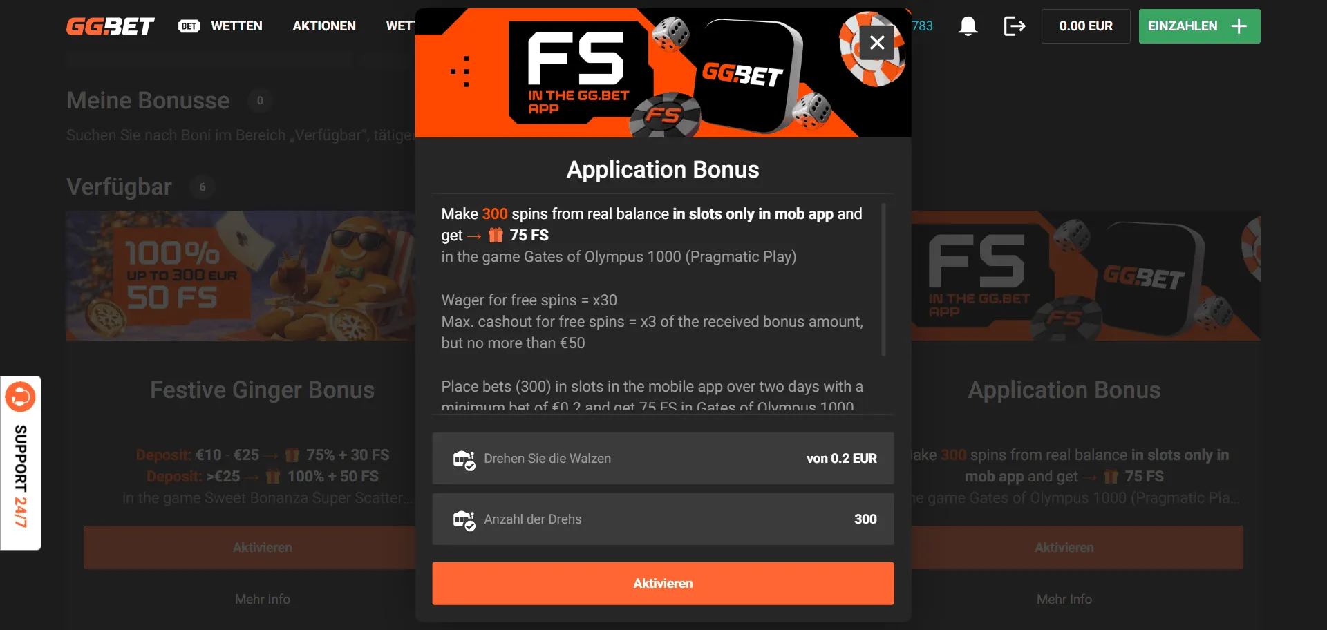 GGBet Casino stellt einen Bonus ohne Einzahlung bereit, der über die App genutzt werden kann GGBet Freispiele ohne Einzahlung