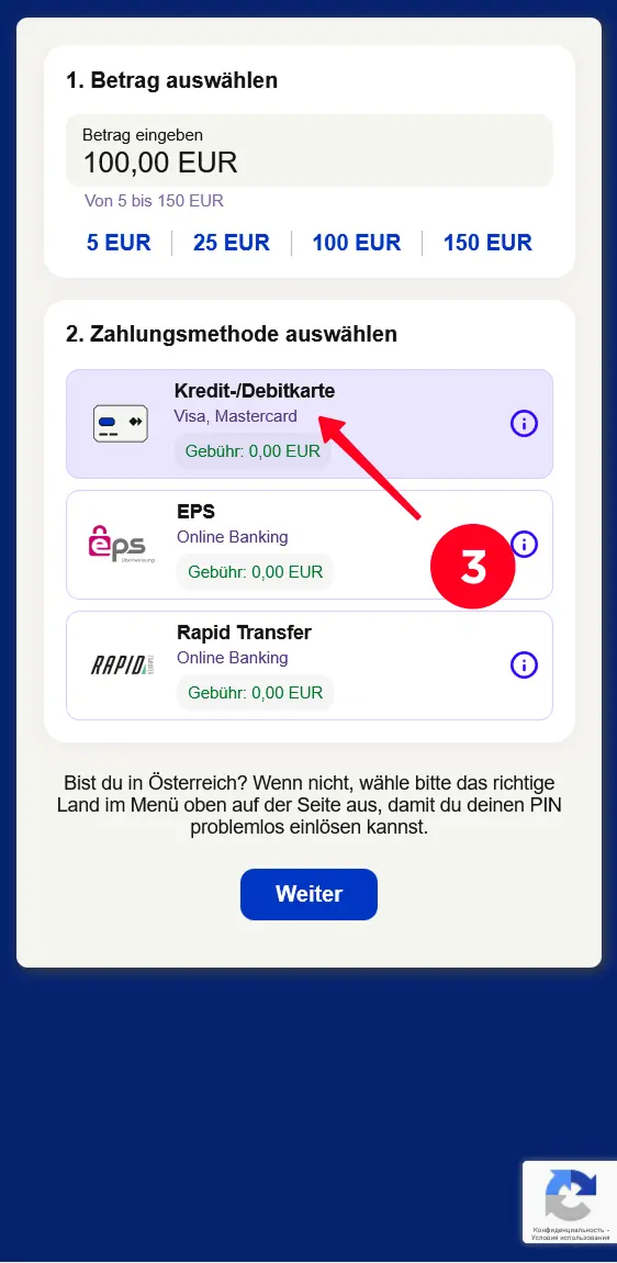 Zahlungsarten für Paysafecard online kaufen
