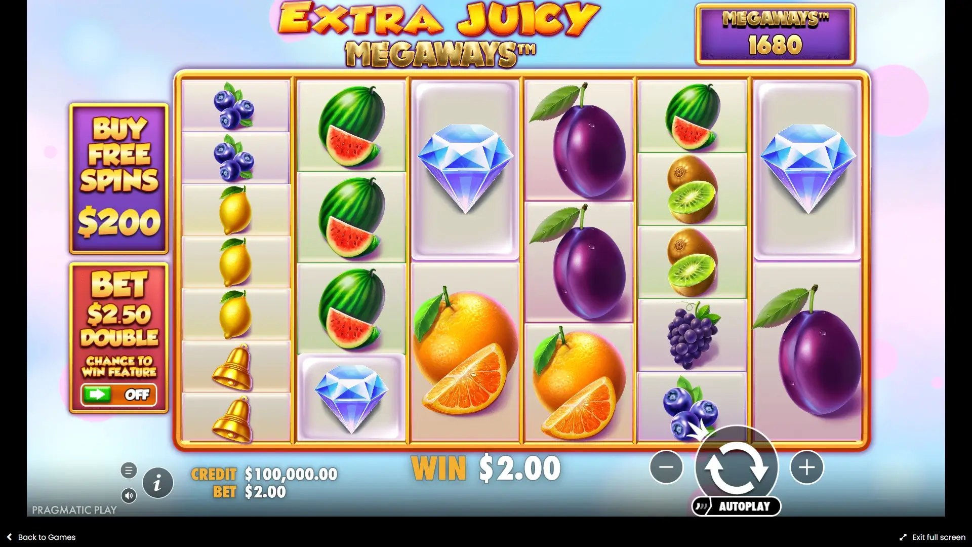 Extra Juicy Megaways