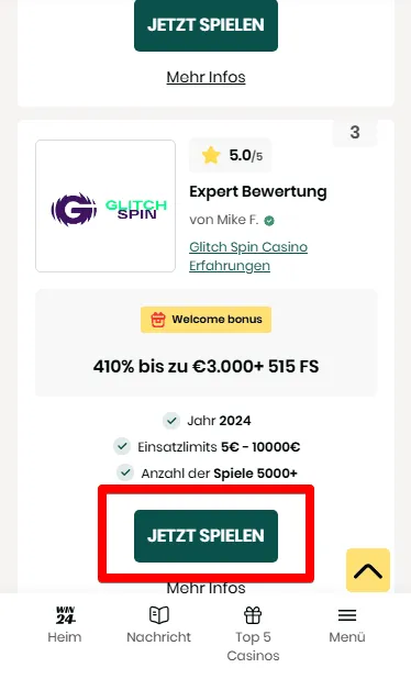 Wahl die Revolut Casino