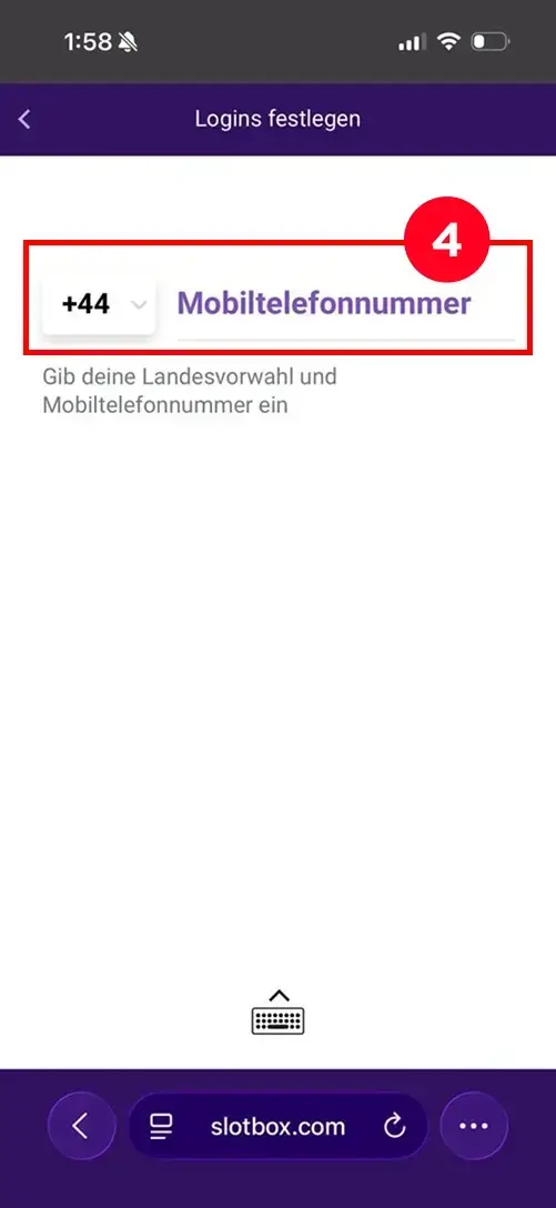 Slotbox Casino Registrierung Telefonnummer