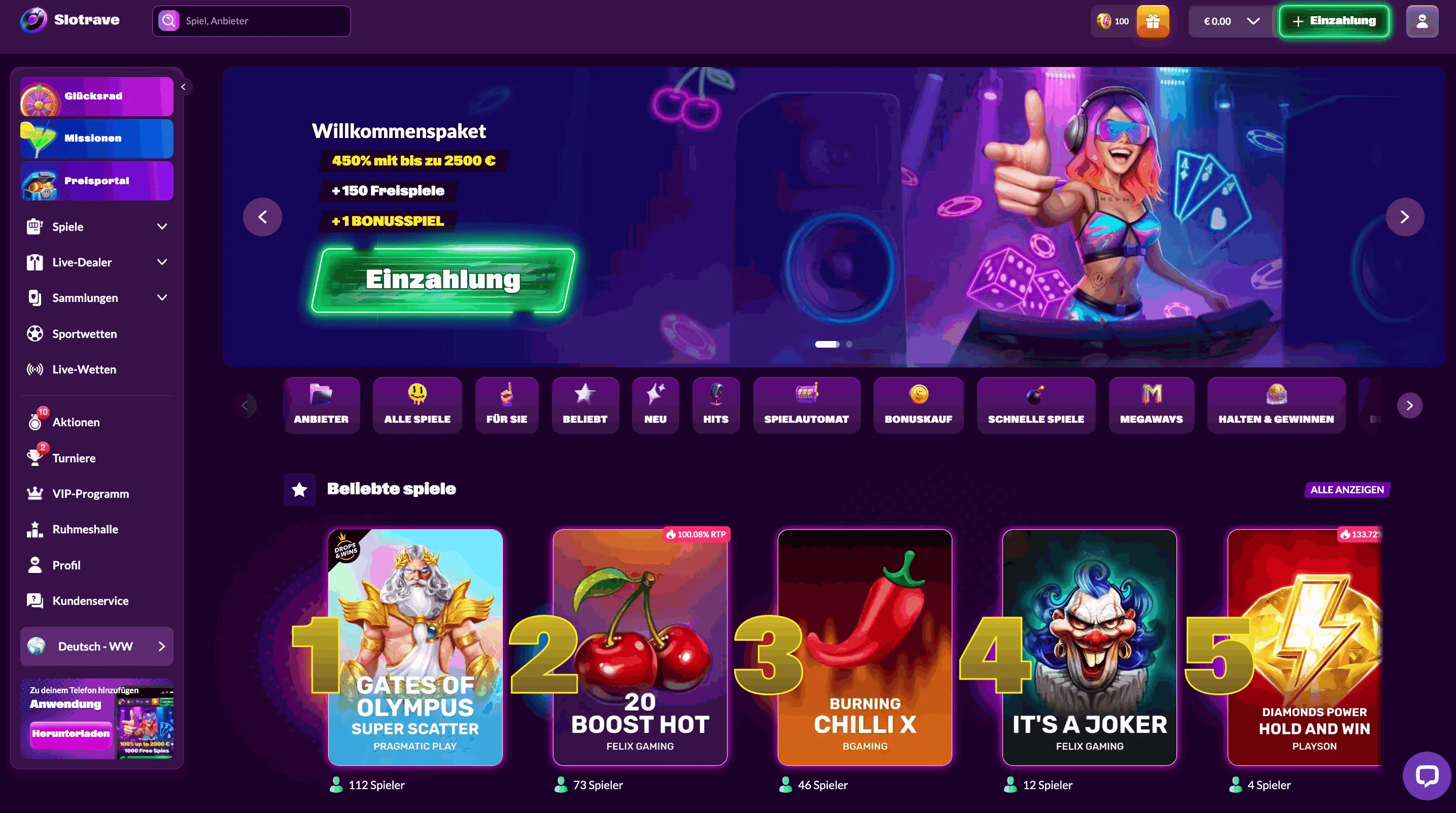 Slotrave Ausländisches Online Casino Slotrave Online Casino Ausland