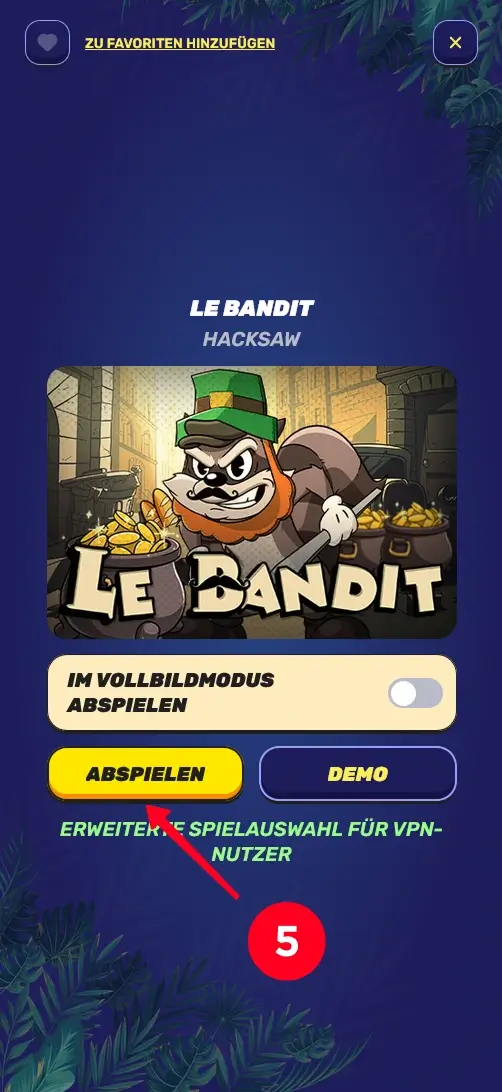 Gamblezen 50 sofort erhältliche Freispiele ohne Einzahlung in Le Bandit
