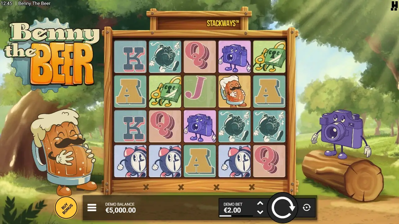 Online Casino Slot Benny the Beer mit bis zu 200 Freispielen ohne Einzahlung