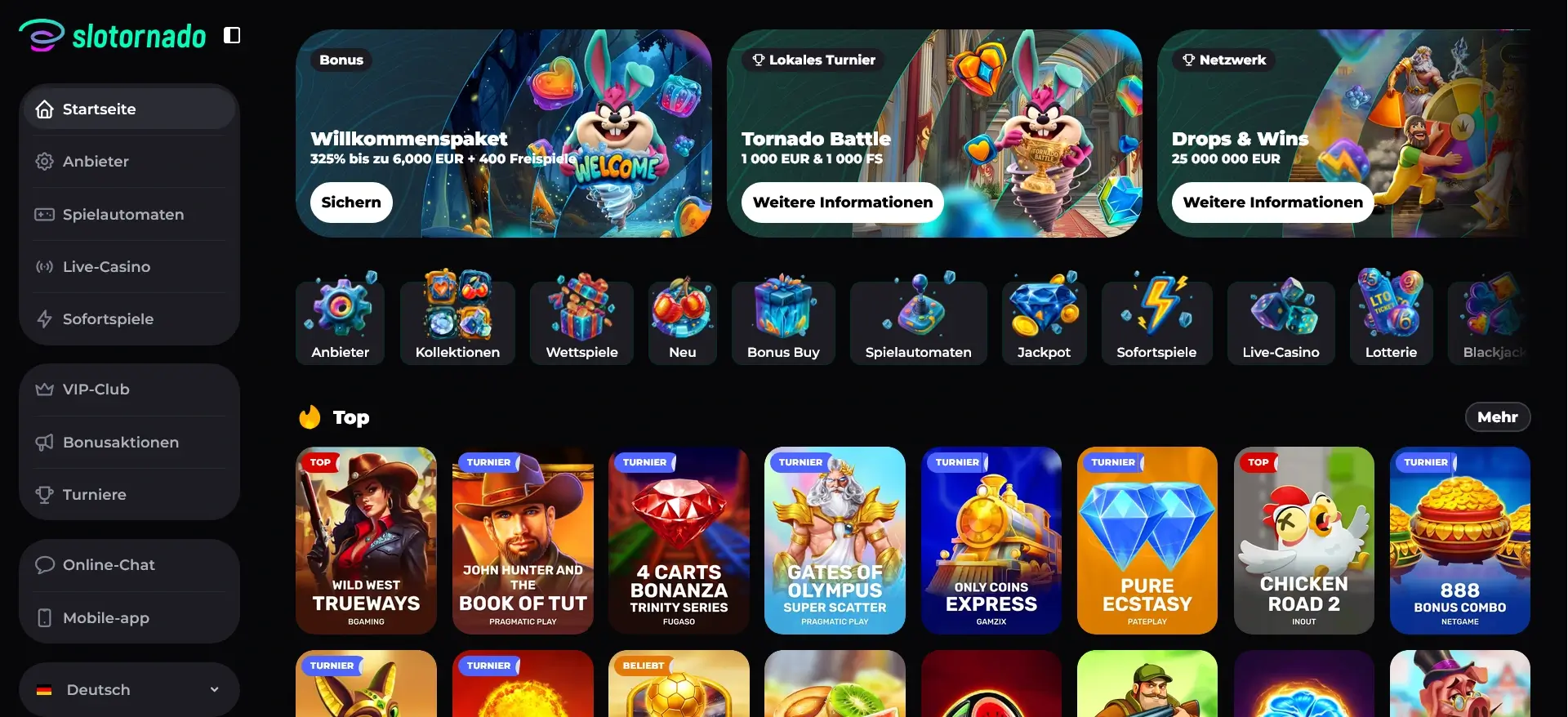 slotornado im test bester online casinos fuer oesterreich